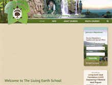 Tablet Screenshot of livingearthva.com
